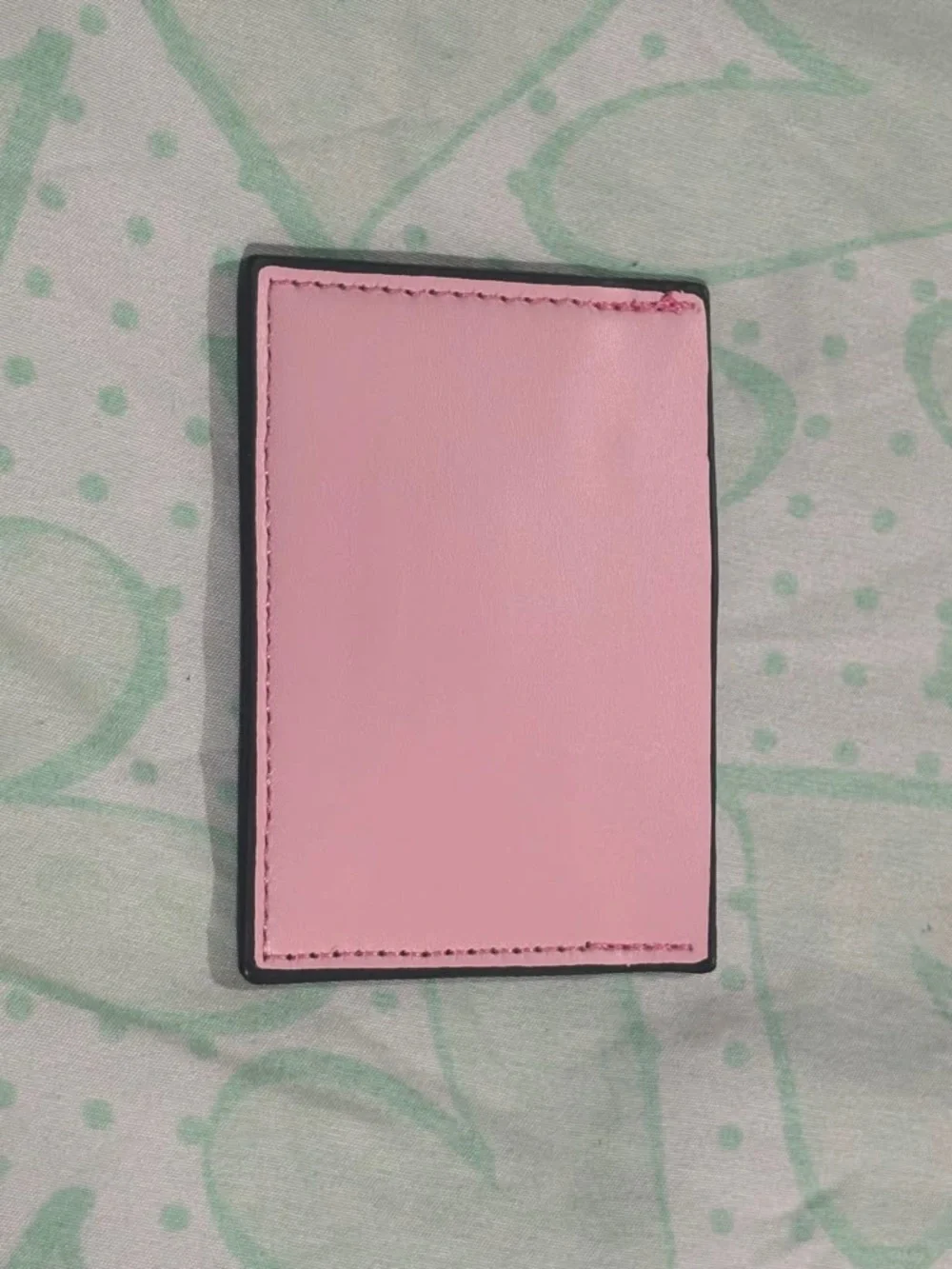Coach Pink Signature Wristlet with Matching Card Case
